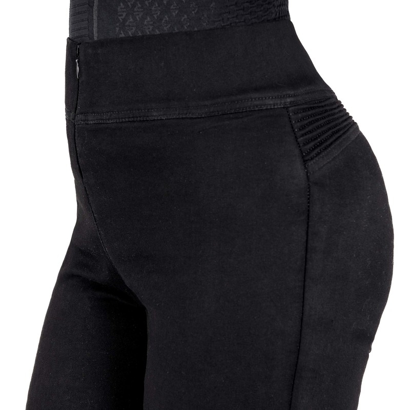Leggings de moto pour femmes Ozone Chica noirs