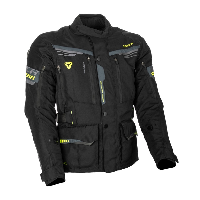 Veste moto SECA Arrakis II noir soldes
