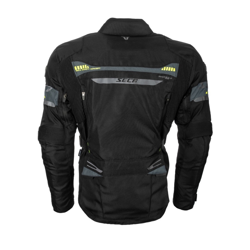Veste moto SECA Arrakis II noir soldes