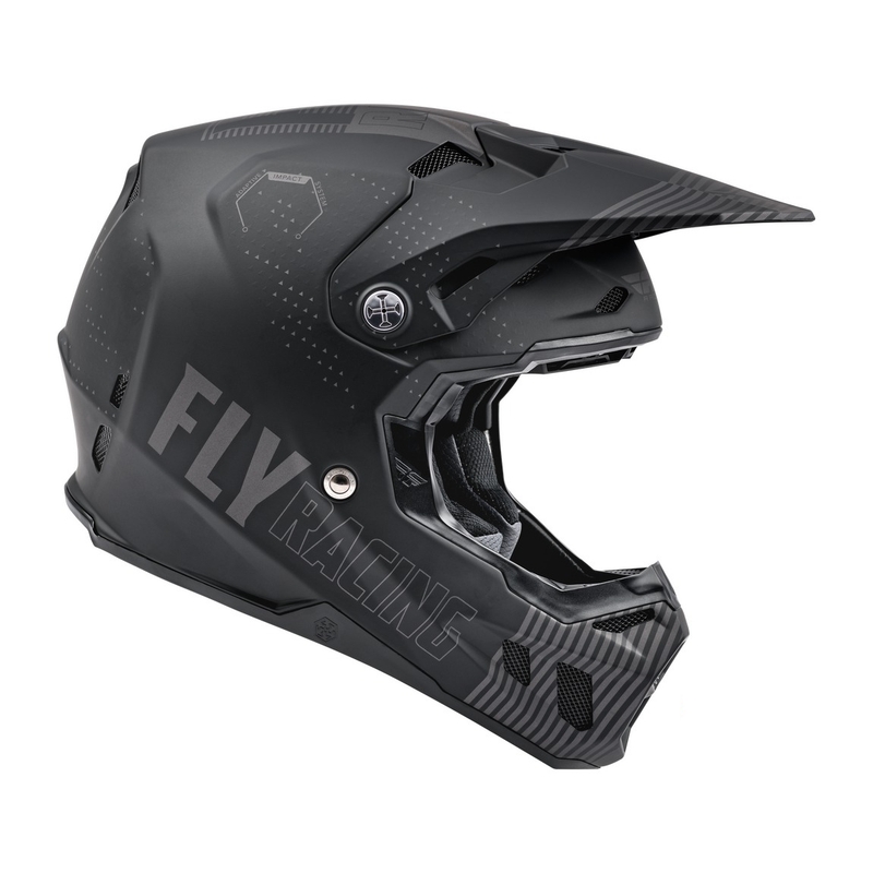 Casque motocross FLY Racing Formula CC Primary noir-gris matt