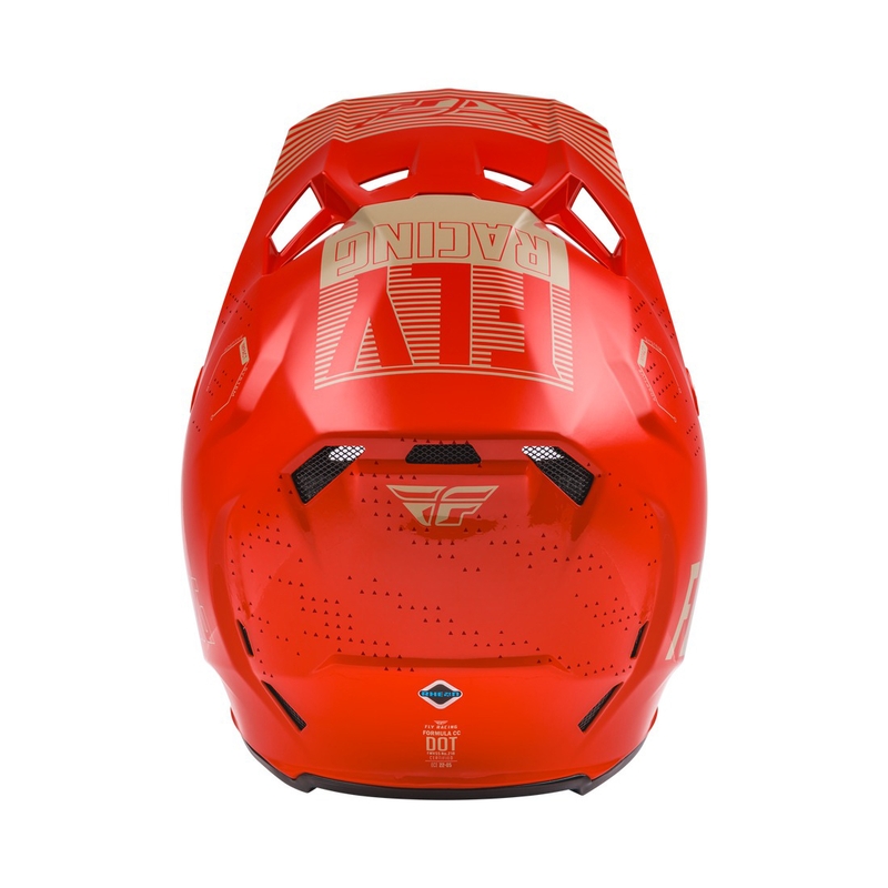 Casque motocross FLY Racing Formula CC Primary rouge-sable