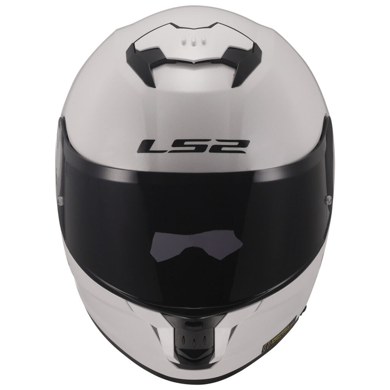 Casque intégral moto LS2 FF808 Stream II blanc brillant
