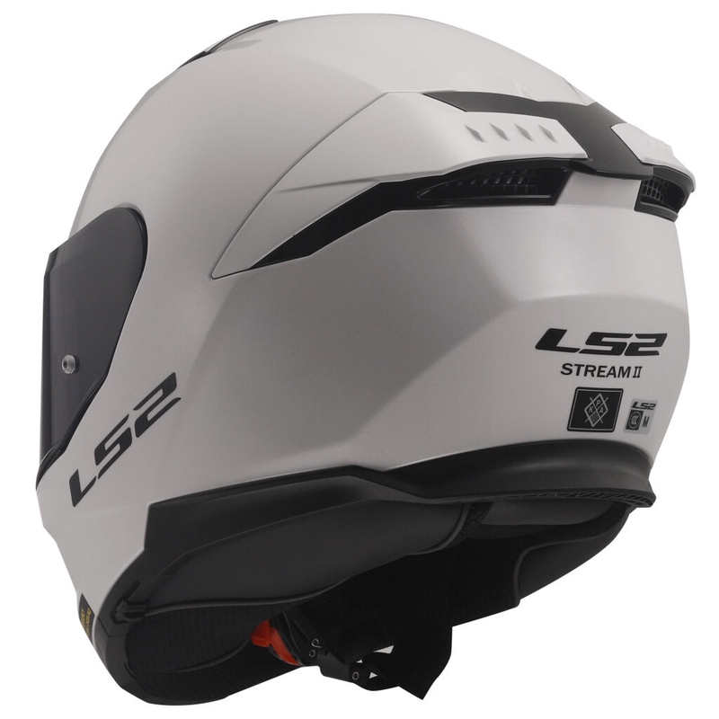 Casque intégral moto LS2 FF808 Stream II blanc brillant