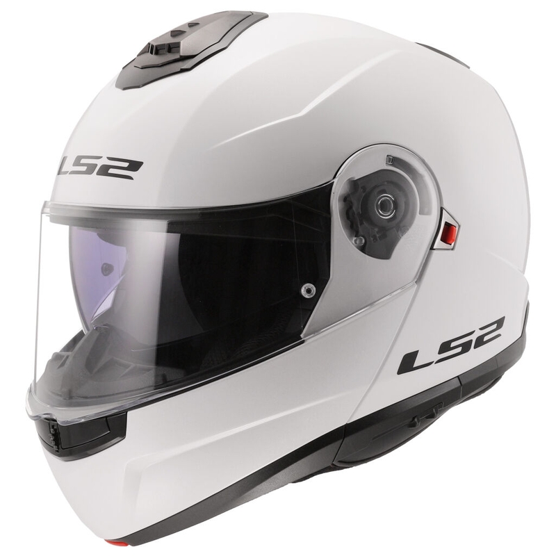 Casque à visière LS2 FF908 Strobe II blanc brillant