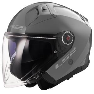 Casque ouvert LS2 OF603 Infinity II Solid Nardo grey