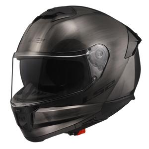 Casque moto intégral en titane LS2 FF808 Stream II Jeans