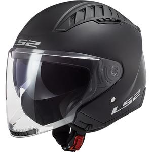 Casque moto ouvert LS2 OF600 Copter II noir mat