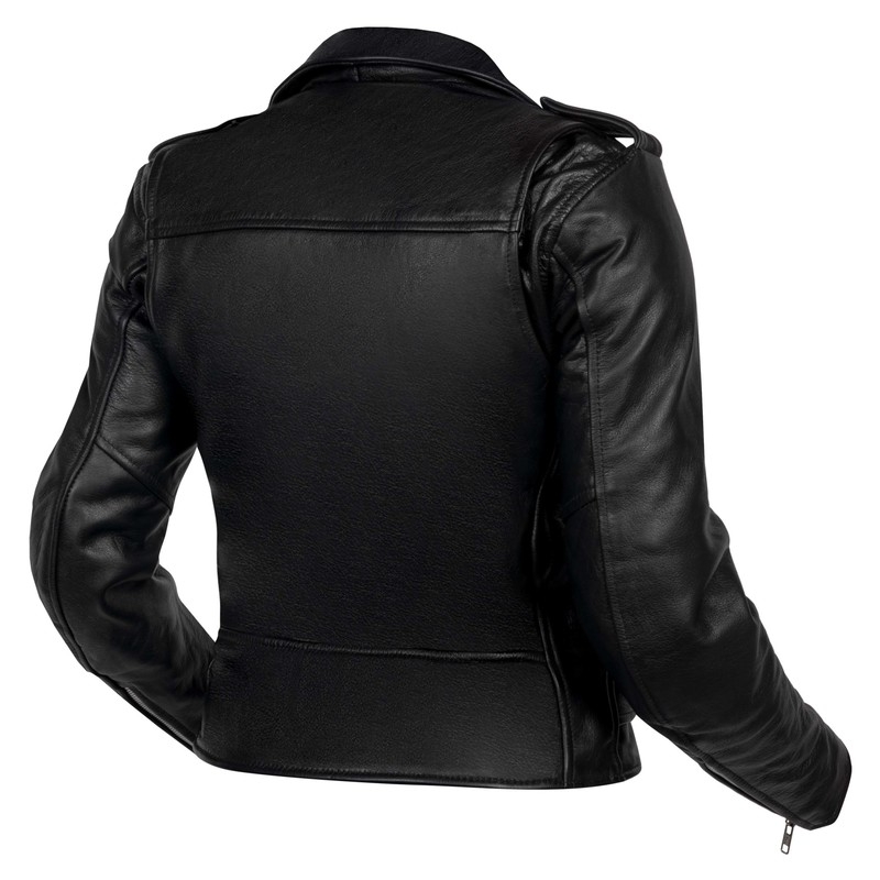 Veste moto femme Ozone Ramones Noir