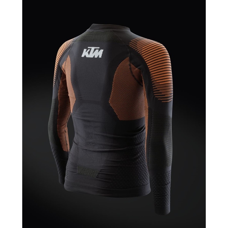 Chemise thermique à manches longues KTM Performance noir-orange