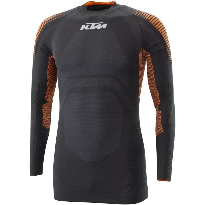 Chemise thermique à manches longues KTM Performance noir-orange