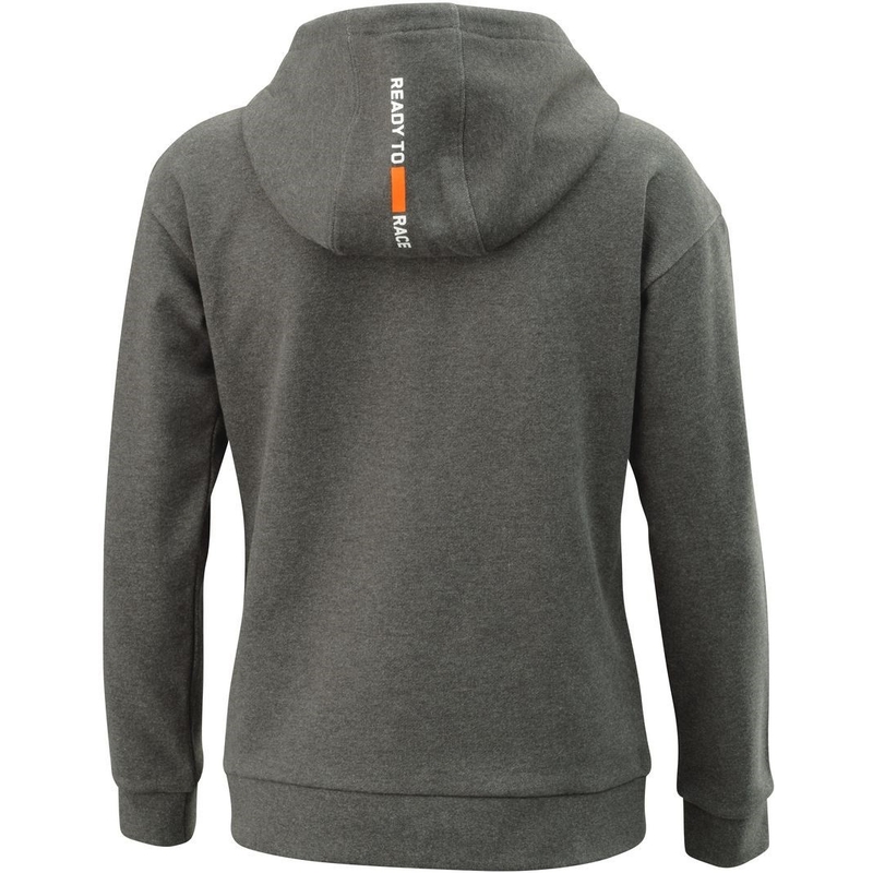 Sweat à capuche KTM Patch pour femmes, gris soldes