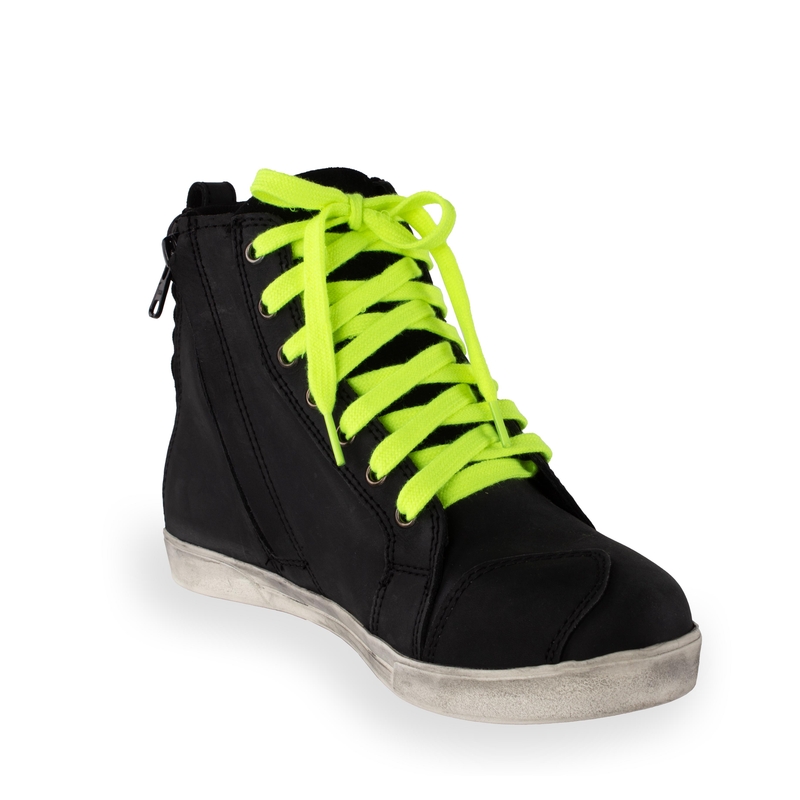 Lacets MotoZem jaune fluo