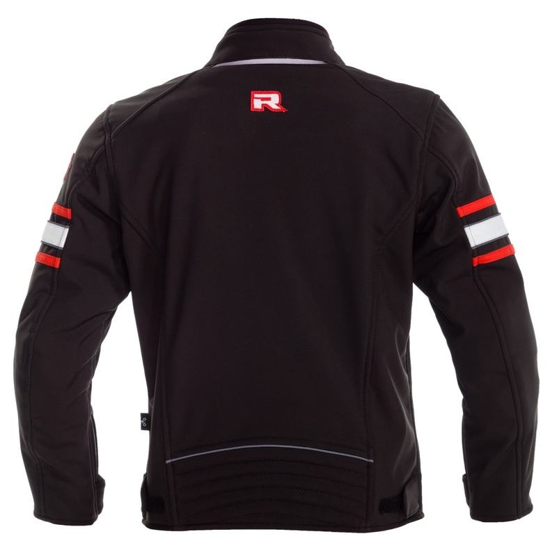 Dětská bunda na motorku RICHA Toulon 2 Softshell černo-červená výprodej