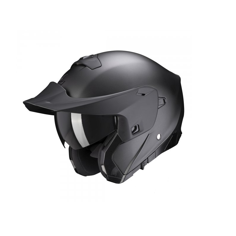 Casque moto modulable Scorpion EXO-930 EVO Solid noir