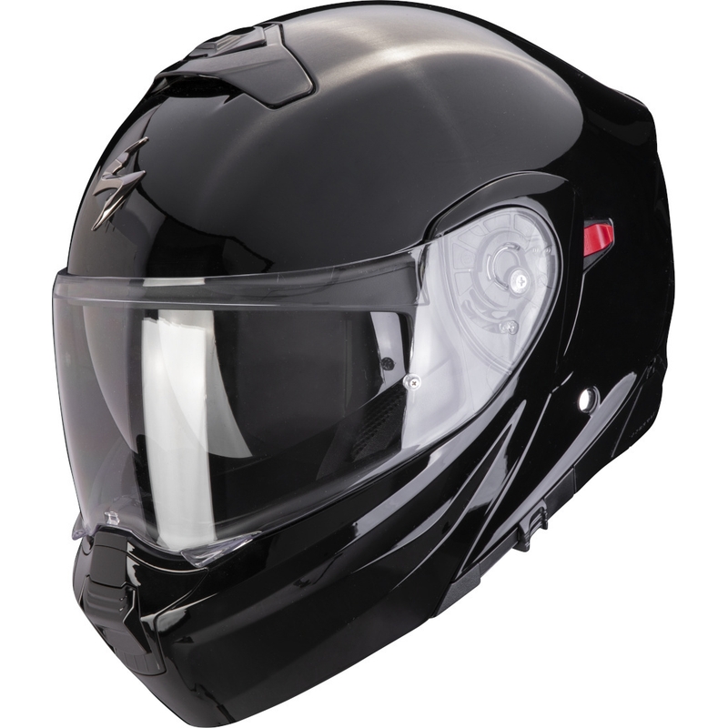Casque moto modulable Scorpion EXO-930 EVO Solid noir