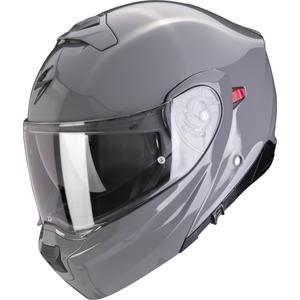 Casque moto modulable Scorpion EXO-930 EVO Solid gris