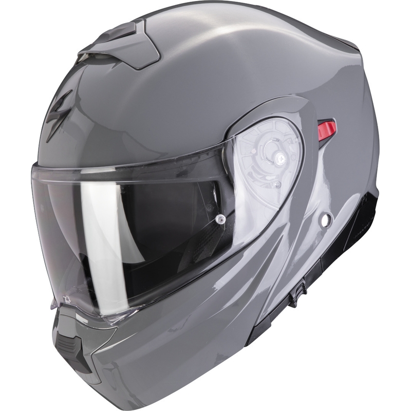 Casque moto modulable Scorpion EXO-930 EVO Solid gris