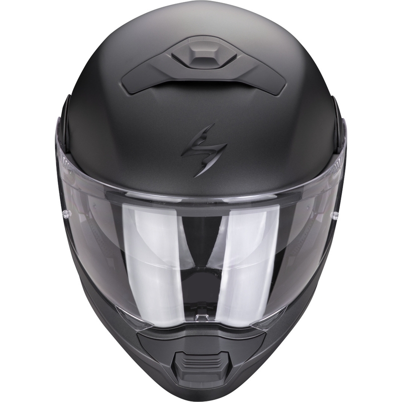 Casque moto modulable Scorpion EXO-930 EVO Solid noir mat