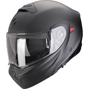 Casque moto modulable Scorpion EXO-930 EVO Solid noir mat