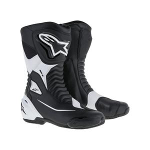 Bottes moto Alpinestars SMX-S noir-blanc