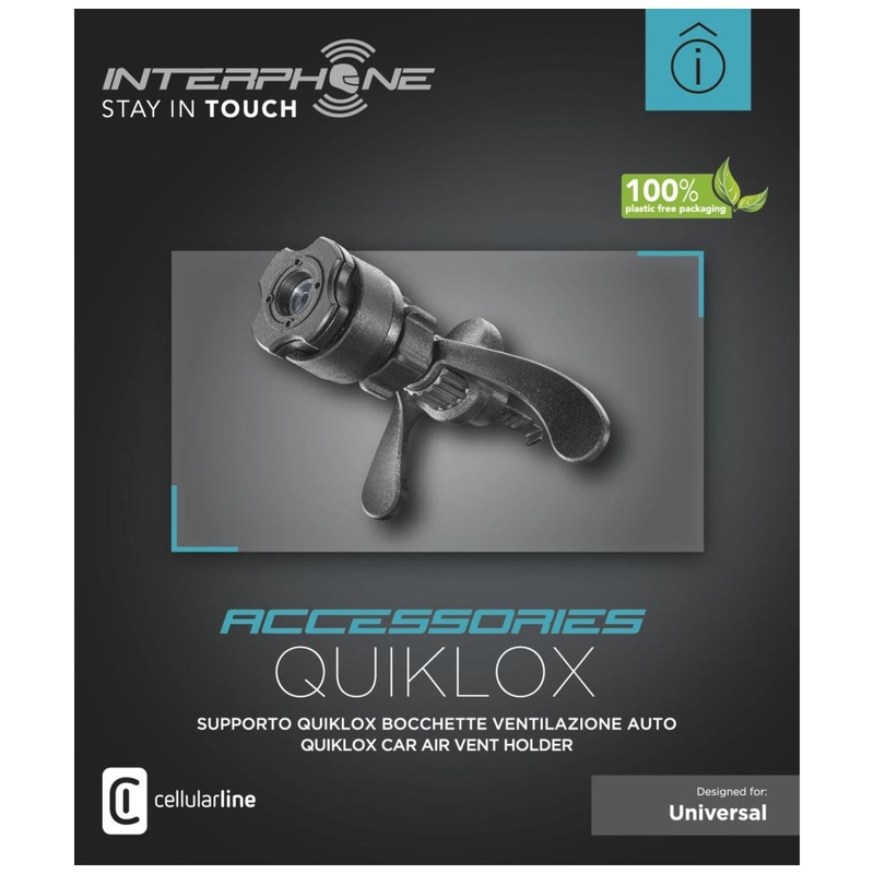 Interphone QUIKLOX, support d'évent