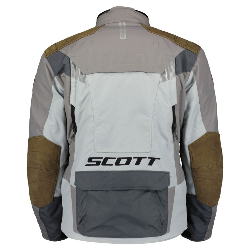 Veste moto SCOTT Dualraid Dryo gris-titane soldes