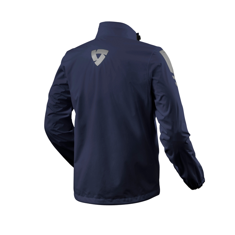 Veste de pluie moto Revit Cyclone 4 H2O bleu foncé