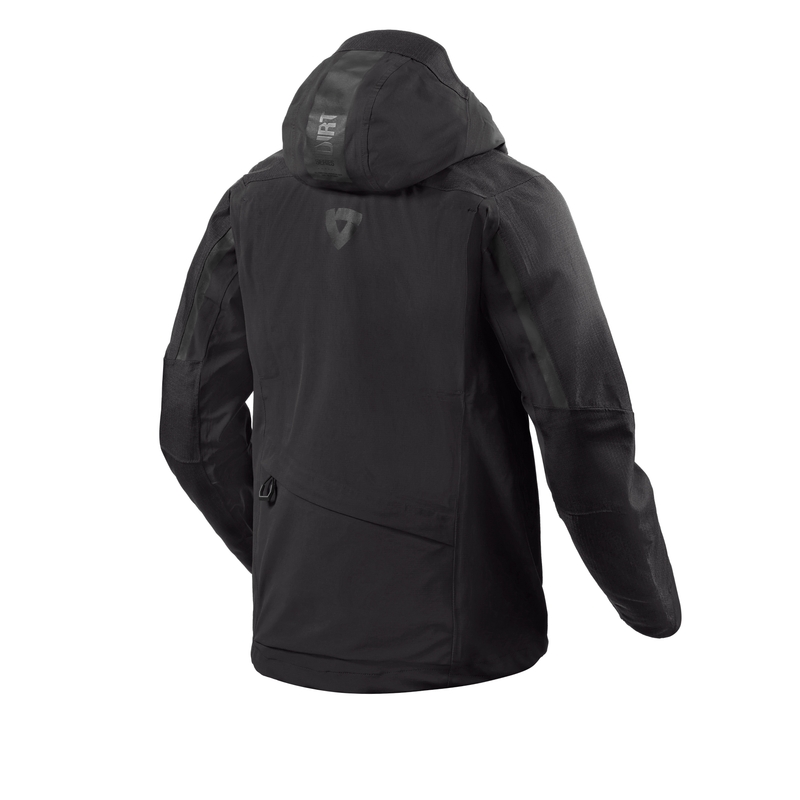 Veste moto Revit Component 2 H2O noir