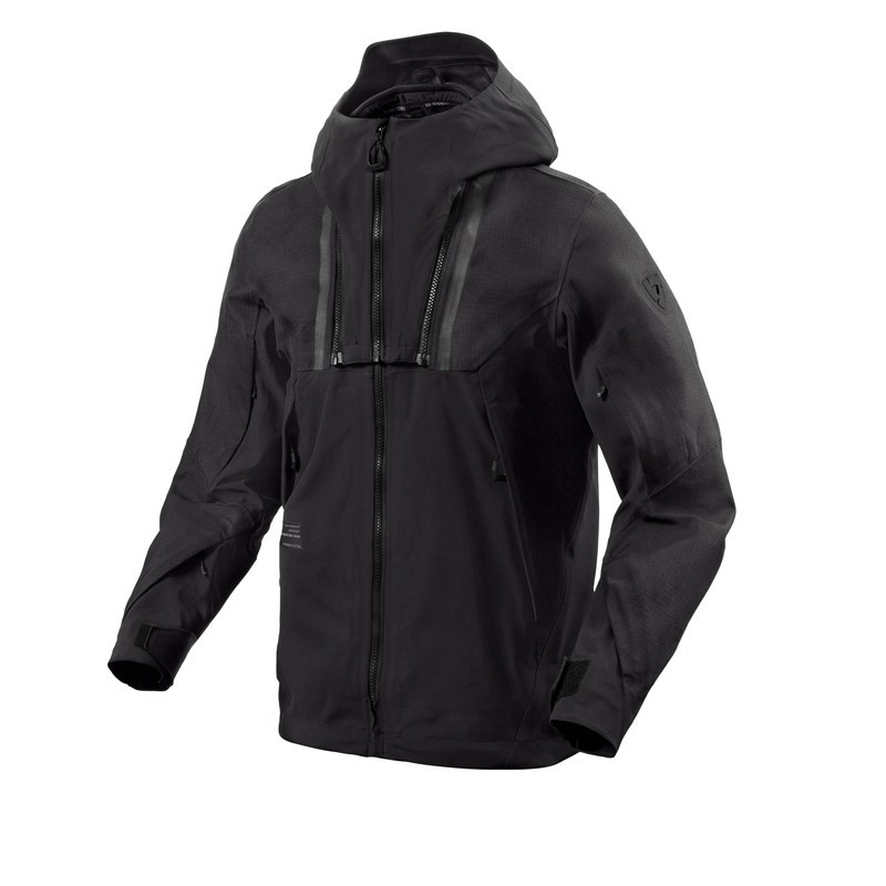 Veste moto Revit Component 2 H2O noir