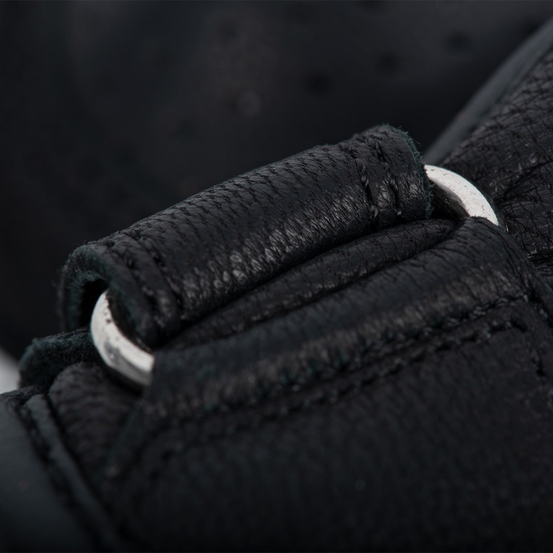 Gants moto Oxford RP-6S noir et blanc pour femme