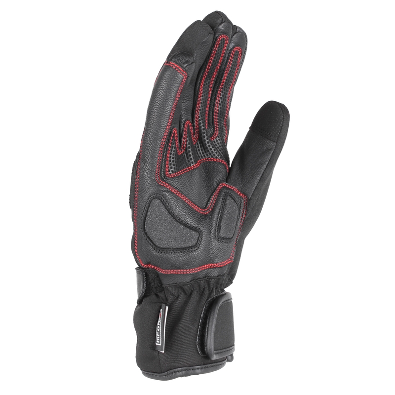 Gants de moto Street Racer Monzoon noir
