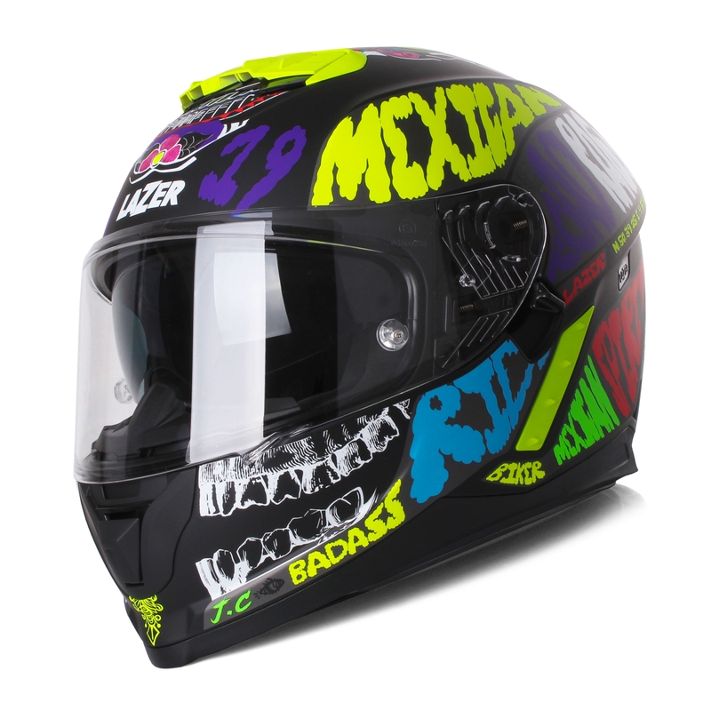 Integrální přilba na motorku Lazer Rafale Evo Mexicana multicolor