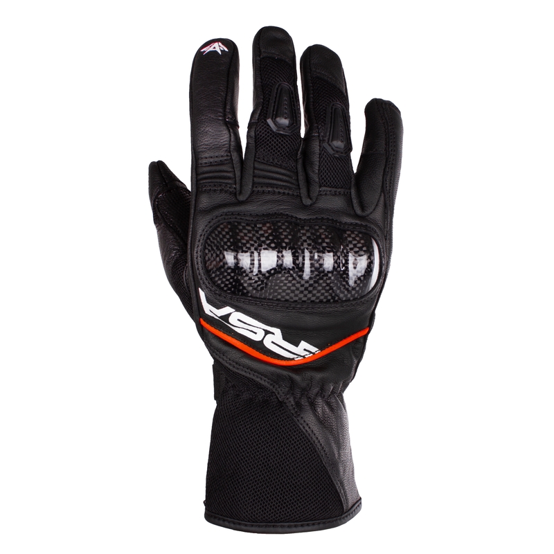 Gants de moto RSA Airvent 2 noir-rouge
