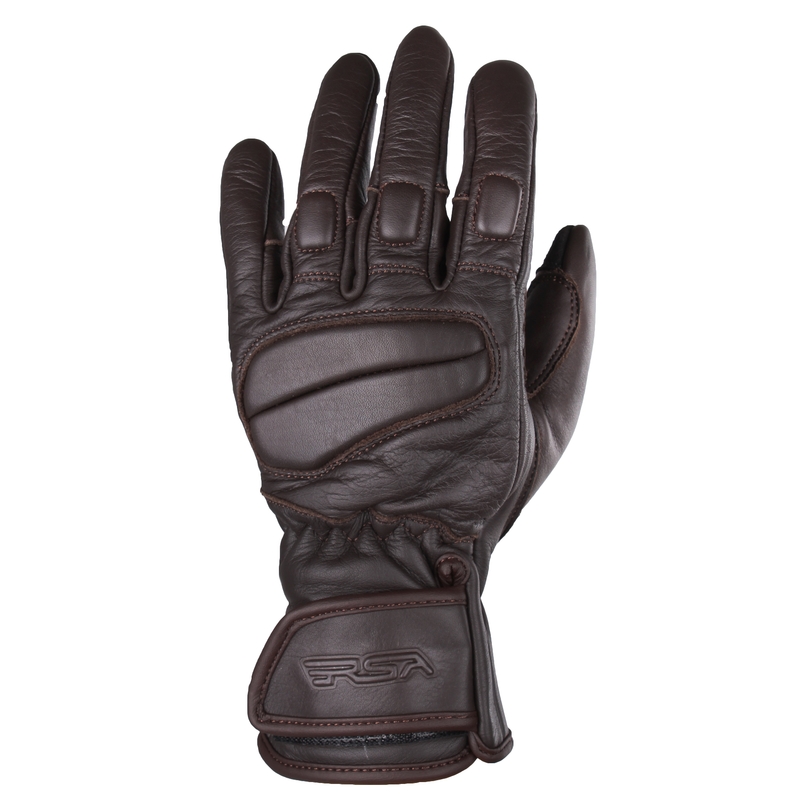 Gants de moto RSA Rage 2 pour femmes Marron