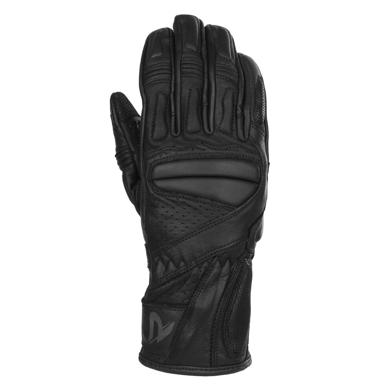 Gants de moto Street Racer Touring pour femmes, noirs