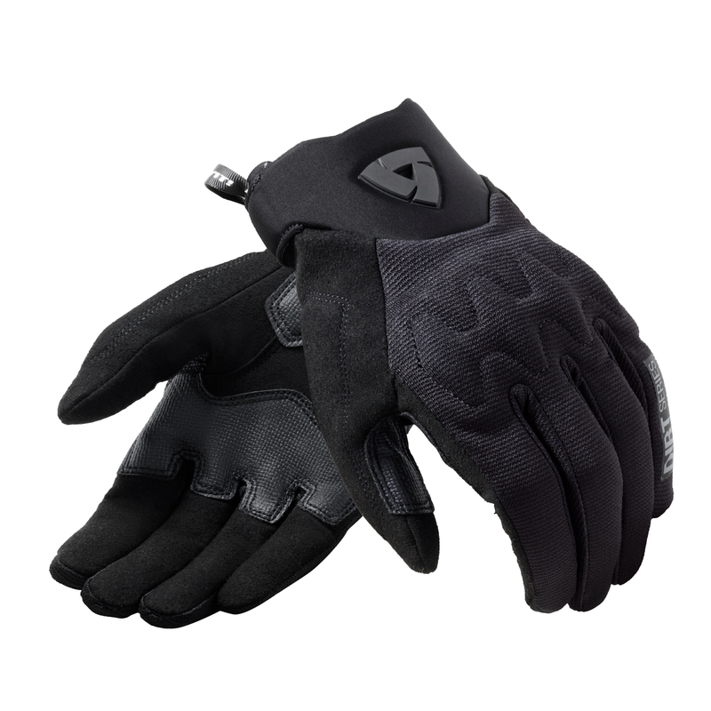 Gants de moto Revit Continent noir