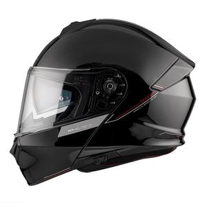 Casque moto modulable MT Genesis SV Solid A1 noir brillant