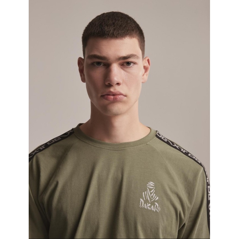 T-shirt à manches longues DAKAR DKR LG STRAP kaki