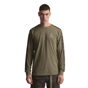 T-shirt à manches longues DAKAR DKR LG STRAP kaki