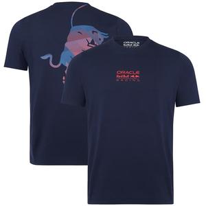 T-shirt graphique Red Bull bleu soldes