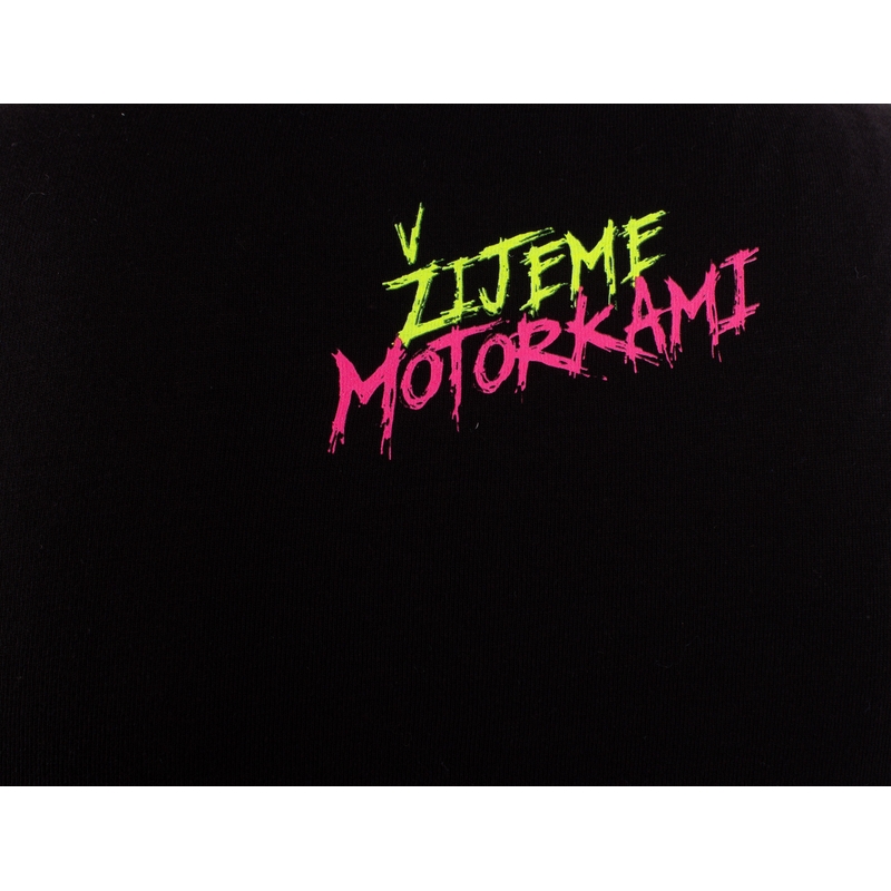 T-shirt enfants filles MotoZem - Nous vivons avec les motos