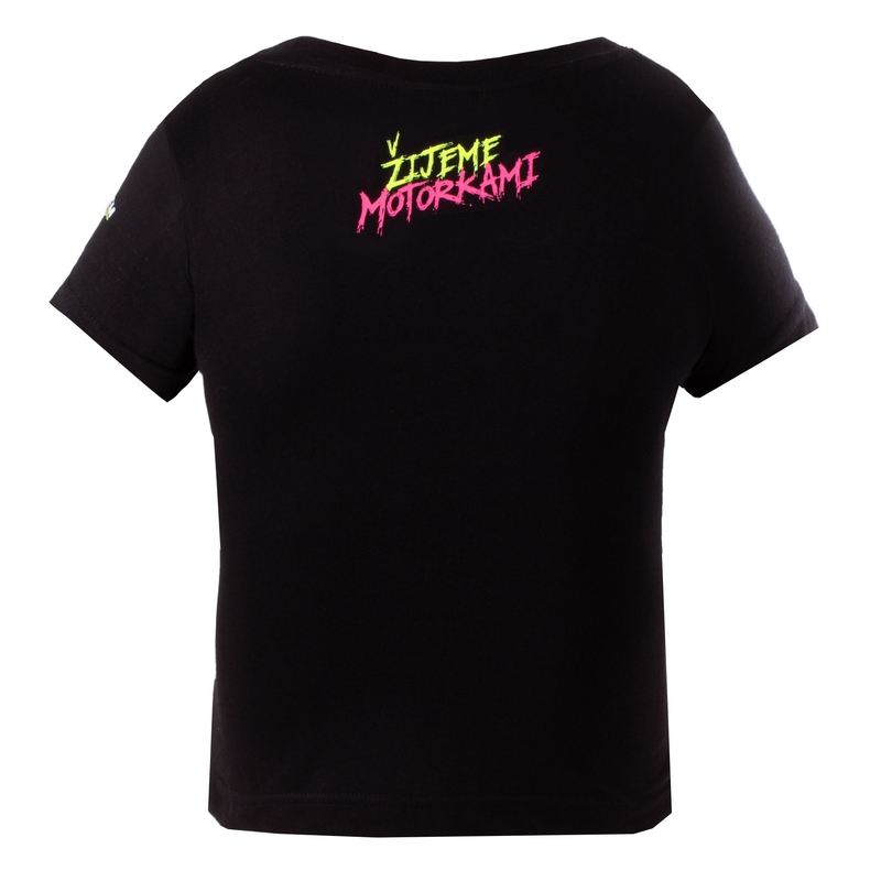 T-shirt enfants filles MotoZem - Nous vivons avec les motos