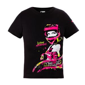 T-shirt enfants filles MotoZem - Nous vivons avec les motos