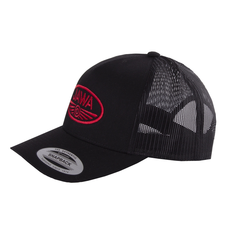 Casquette JAWA Trucker noire