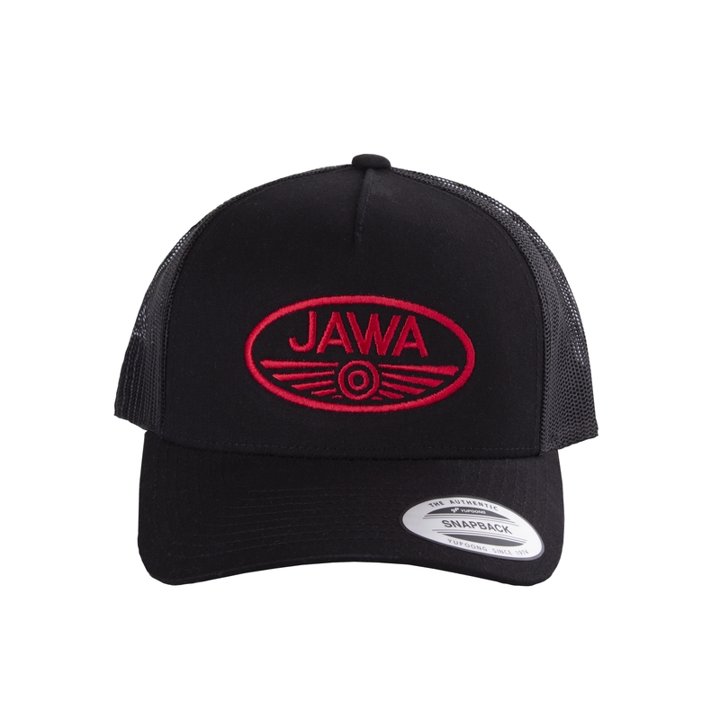 Casquette JAWA Trucker noire