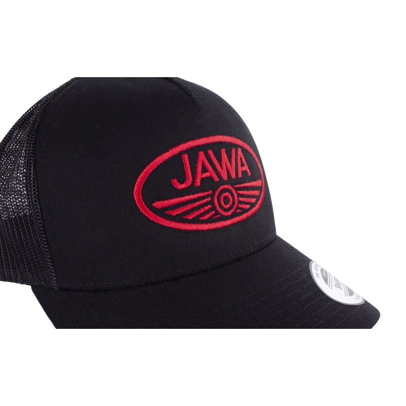 Casquette JAWA Trucker noire