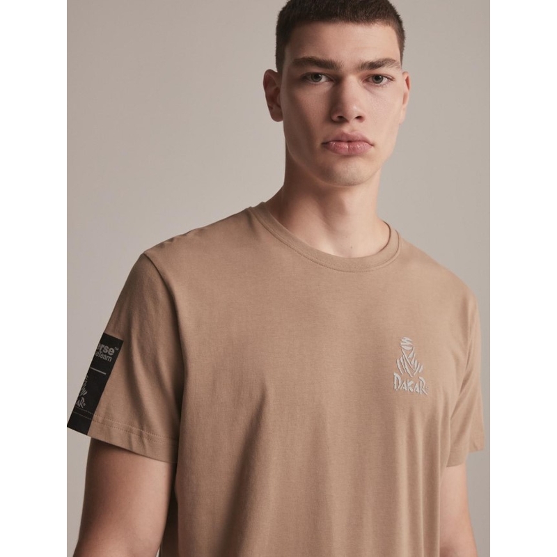 T-shirt DAKAR DKR Logo 423 marron