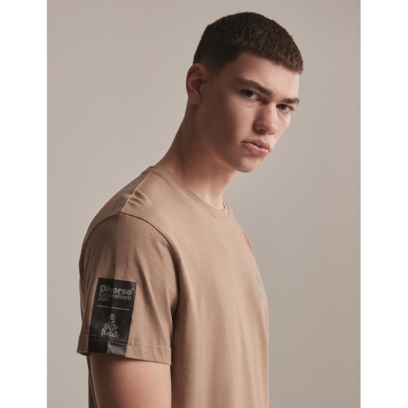 T-shirt DAKAR DKR Logo 423 marron