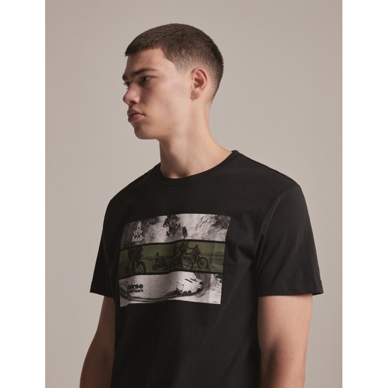 T-shirt DAKAR DKR Photo noir