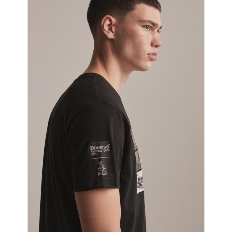 T-shirt DAKAR DKR Photo noir